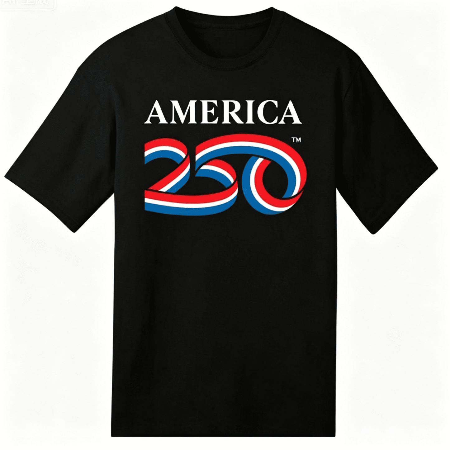 Unisex July 4th 2026 USA Independence Anniversary Black T-Shirt