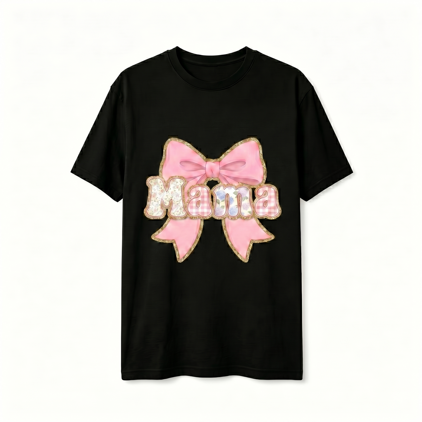 "Mama" with Bowknot Women's T-shirt